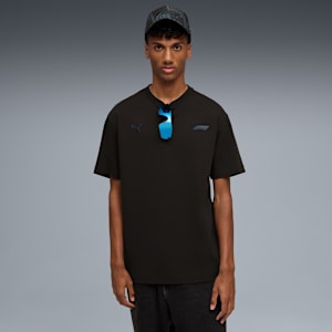 F1® Ultimate Racer Graphic Tee Men, PUMA Black, large-GBR