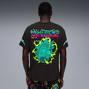 Hoops x Rick and Morty Tee I, PUMA Black, extralarge