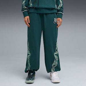 PUMA HOOPS x HARRY POTTER™ Sweatpants Women, Green Terrain-heather, extralarge