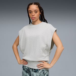 PUMA HOOPS x HARRY POTTER™ Potter Top Women, Light Gray Heather, extralarge