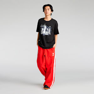 ユニセックス NEKO-san x DYLAN NY グラフィック 半袖 Tシャツ, PUMA Black, extralarge-JPN