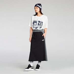 ユニセックス NEKO-san x DYLAN ワンポイント 半袖 スリム Tシャツ, PUMA White, extralarge-JPN
