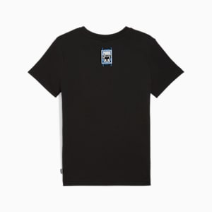 ユニセックス NEKO-san x DYLAN ワンポイント 半袖 スリム Tシャツ, PUMA Black, extralarge-JPN