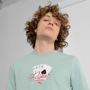 Camiseta estampada para hombre Las Vegas Four Aces, Light Moss, extralarge