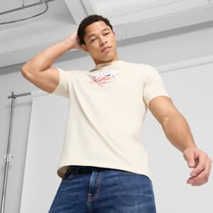 Las Vegas Four Aces Men's Graphic Tee, Alpine Snow, extralarge