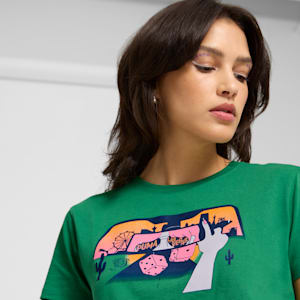 Las Vegas Mirror Women's Tee, Archive Green, extralarge