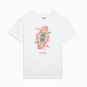 Camiseta estampada para mujer Las Vegas Card, PUMA White, extralarge