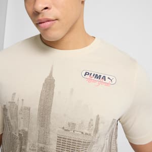 NYC Flagship Skyline Men's Tee, Alpine Snow, extralarge