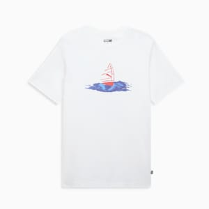 NYC Flagship Boat Racing Men's Tee, PUMA White, extralarge