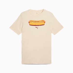 GRAPHICS NYC Hot Dog Tee, Alpine Snow, extralarge