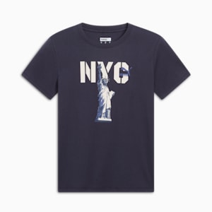 NYC Flagship Big Liberty Women's Tee, New Navy, extralarge