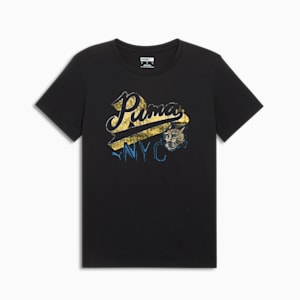 NYC Flagship Remix Women's Tee, PUMA Black, extralarge