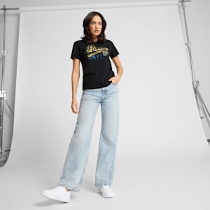 NYC Flagship Remix Women's Tee, PUMA Black, extralarge