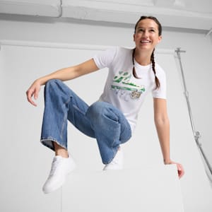 NYC Flagship Remix Women's Tee, PUMA White, extralarge