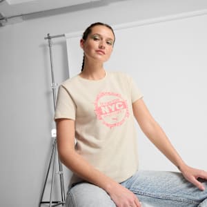 NYC Women's Tee, Alpine Snow, extralarge