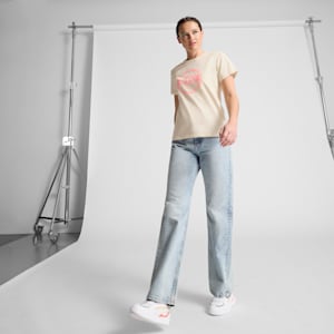 NYC Flagship Skyline Women's Tee, Alpine Snow, extralarge