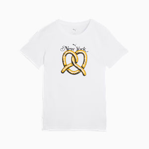 GRAPHICS NYC Pretzel Tee, PUMA White, extralarge