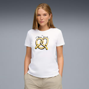 Playera GRAPHICS NYC Pretzel, PUMA White, extralarge