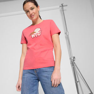 NYC Flagship Ice Cream Women's Tee, Peach Frost, extralarge