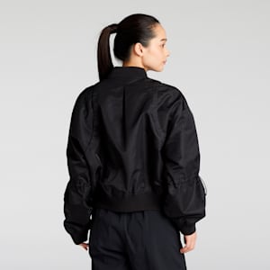 ウィメンズ デア トゥ ウーブン ボンバー ジャケット, PUMA Black, extralarge-JPN