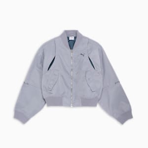 ウィメンズ デア トゥ ウーブン ボンバー ジャケット, Gray Fog, extralarge-JPN