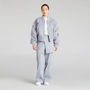 ウィメンズ デア トゥ ウーブン ボンバー ジャケット, Gray Fog, extralarge-JPN