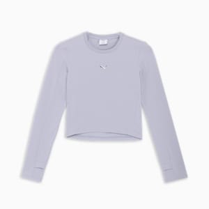 ウィメンズ デア トゥ 長袖 Tシャツ, Gray Fog, extralarge-JPN