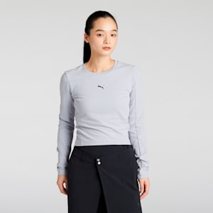 ウィメンズ デア トゥ 長袖 Tシャツ, Gray Fog, extralarge-JPN