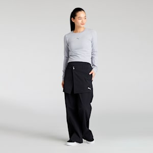 ウィメンズ デア トゥ 長袖 Tシャツ, Gray Fog, extralarge-JPN