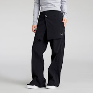 ウィメンズ デア トゥ ウーブン パンツ, PUMA Black, extralarge-JPN