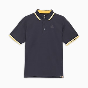 メンズ ゴルフ FOG リブ カラー 半袖 ポロシャツ, Strong Gray, extralarge-JPN