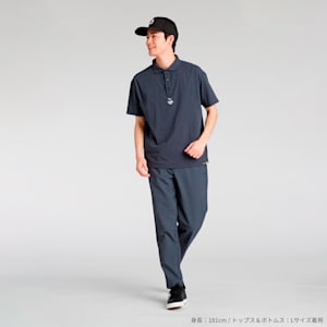 メンズ ゴルフ FOG ソリッド リラックス 半袖 ポロシャツ, Strong Gray, extralarge-JPN