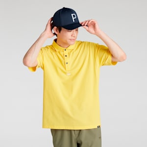 メンズ ゴルフ FOG ソリッド リラックス 半袖 ポロシャツ, Sunny Yellow, extralarge-JPN