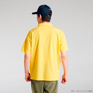 メンズ ゴルフ FOG ソリッド リラックス 半袖 ポロシャツ, Sunny Yellow, extralarge-JPN