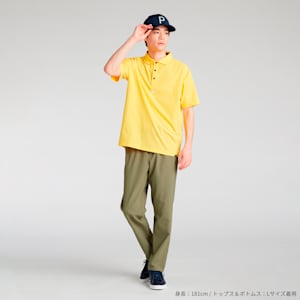 メンズ ゴルフ FOG ソリッド リラックス 半袖 ポロシャツ, Sunny Yellow, extralarge-JPN