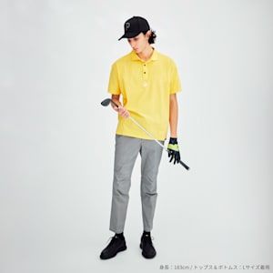 メンズ ゴルフ FOG ソリッド リラックス 半袖 ポロシャツ, Sunny Yellow, extralarge-JPN
