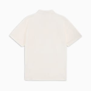 メンズ ゴルフ FOG ソリッド リラックス 半袖 ポロシャツ, Warm White, extralarge-JPN