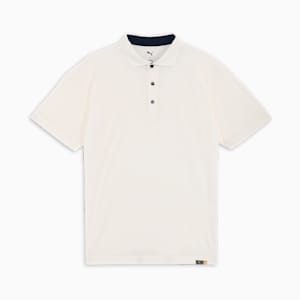 メンズ ゴルフ FOG ソリッド リラックス 半袖 ポロシャツ, Warm White, extralarge-JPN