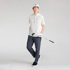メンズ ゴルフ FOG ソリッド リラックス 半袖 ポロシャツ, Warm White, extralarge-JPN