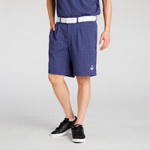 メンズ ゴルフ FOG ジャガード AOP ショーツ, Deep Navy, extralarge-JPN