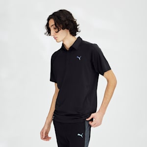 メンズ ゴルフ PF ソリッド ライン 3D 半袖 ポロシャツ, PUMA Black, extralarge-JPN