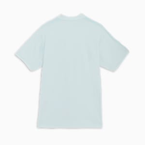 メンズ ゴルフ PF テック ライン 3D モックネック 半袖 シャツ, Peaceful Blue, extralarge-JPN