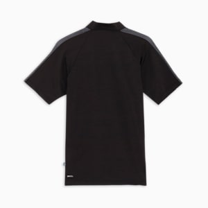 メンズ ゴルフ PF テック ライン クォータージップ 3D モックネック 半袖 シャツ, PUMA Black, extralarge-JPN