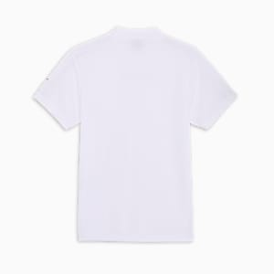 メンズ ゴルフ SB ライン スリーブ モックネック 半袖 シャツ, White Glow, extralarge-JPN