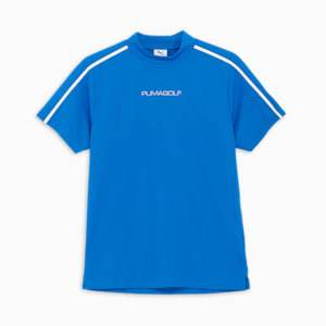 メンズ ゴルフ SB ライン スリーブ モックネック 半袖 シャツ, PUMA Team Royal, extralarge-JPN