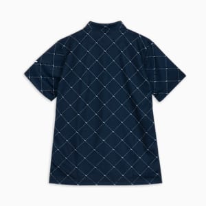 メンズ ゴルフ SB アーガイル AOP 半袖 ポロシャツ, Deep Navy, extralarge-JPN