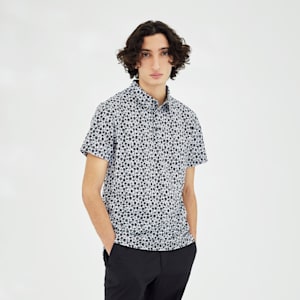 メンズ ゴルフ SB ボタニック AOP 半袖 ポロシャツ, PUMA Black, extralarge-JPN