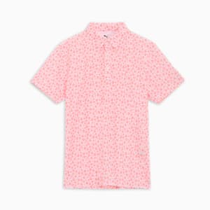 メンズ ゴルフ SB ボタニック AOP 半袖 ポロシャツ, Pink Fruit, extralarge-JPN