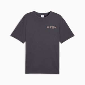 ユニセックス グラフィックス リカバリー 半袖 Tシャツ, Galactic Gray, extralarge-JPN