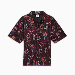 メンズ フローラル AOP 半袖 シャツ, PUMA Black, extralarge-JPN
